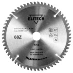 Elitech Диск пильный 160х20/16 60зуб алюминий 1820.116300