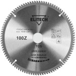 Elitech Диск пильный 216х30 100зуб алюминий 1820.116600