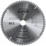 Elitech Диск пильный 250х30 80зуб алюминий 1820.116800