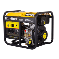 Электрогенератор дизельный LDG 5000LX Huter