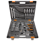 Набор инструментов, 1/2", 1/4", CrV, в кейсе 216 предм Вихрь Набор инструментов, 1/2", 1/4", CrV, в кейсе 216 предм Вихрь