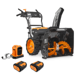 Аккумуляторный снегоуборщик VILLARTEC WA 6261 Set Аккумуляторный снегоуборщик VILLARTEC WA 6261 Set
