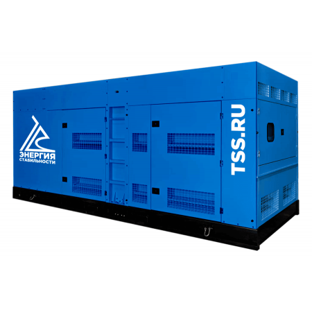 Дизельный генератор ТСС АД-400С-Т400-1РКМ5 в шумозащитном кожухе PMG