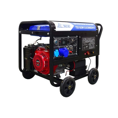 Инверторный бензиновый сварочный генератор TSS GGW 5.0/200EDH-R (Honda GX390) Инверторный бензиновый сварочный генератор TSS GGW 5.0/200EDH-R (Honda GX390)