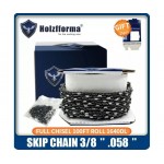 Бухта цепи Holzfforma 3/8", 1.5 мм, 30,48 м, с пропущенным зубом (ST) Бухта цепи Holzfforma 3/8", 1.5 мм, 30,48 м, с пропущенным зубом (ST)